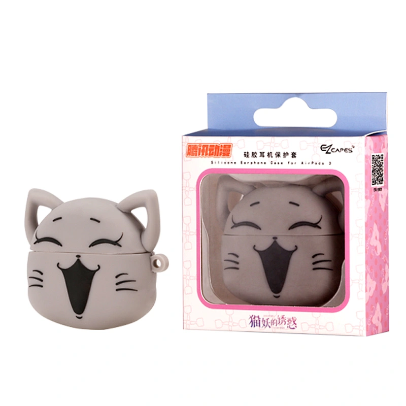 Cute Cat For Airpod Regular For Apple Airpods Case 3D Cartoon Cover